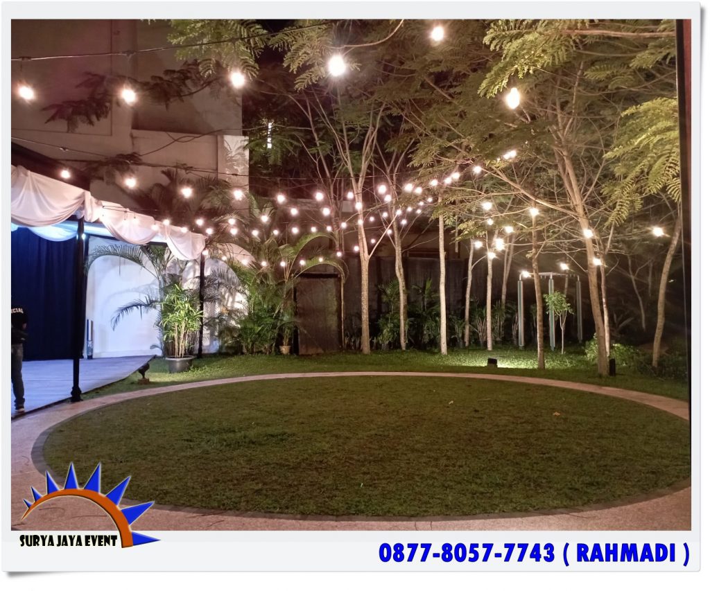 Menerima Jasa Sewa Lampu Taman Cantik Untuk Event Outdoor Jabodetabek