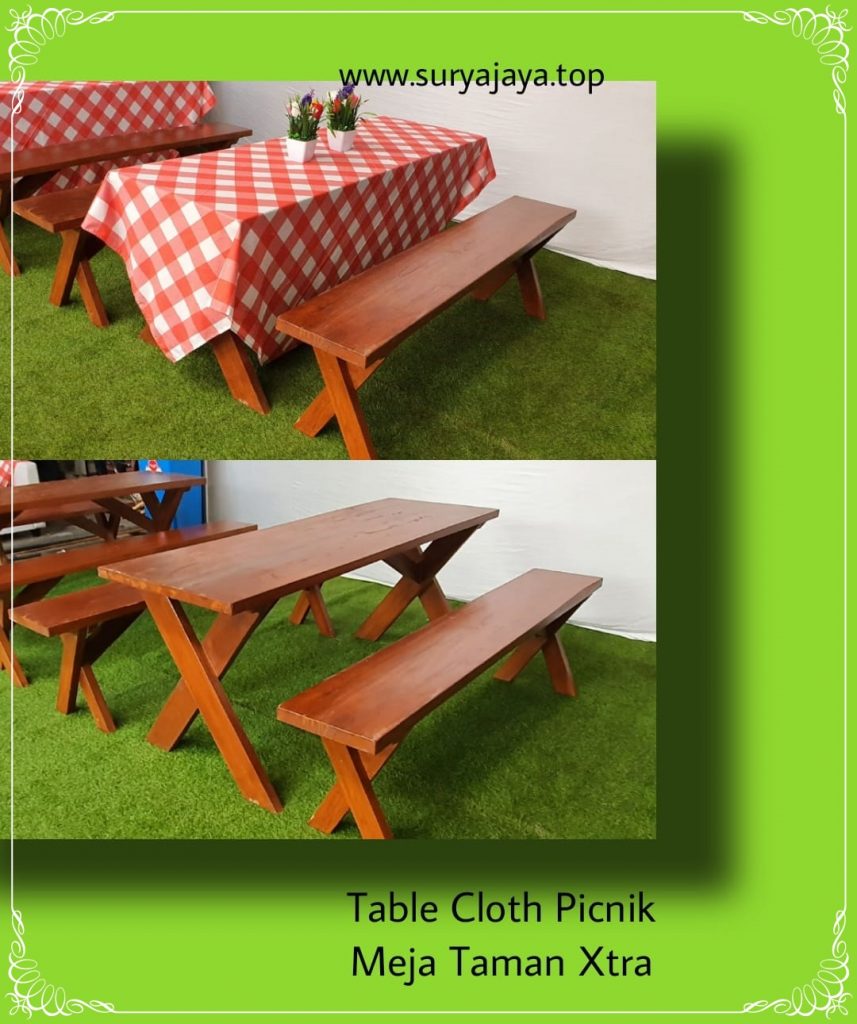 Rental Table Cloth Picnic Cantik Jakarta