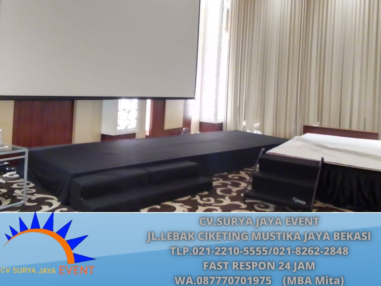 Harga Promo 2024 Sewa Panggung Custom Depok – Pusat Sewa Alat Pesta ...