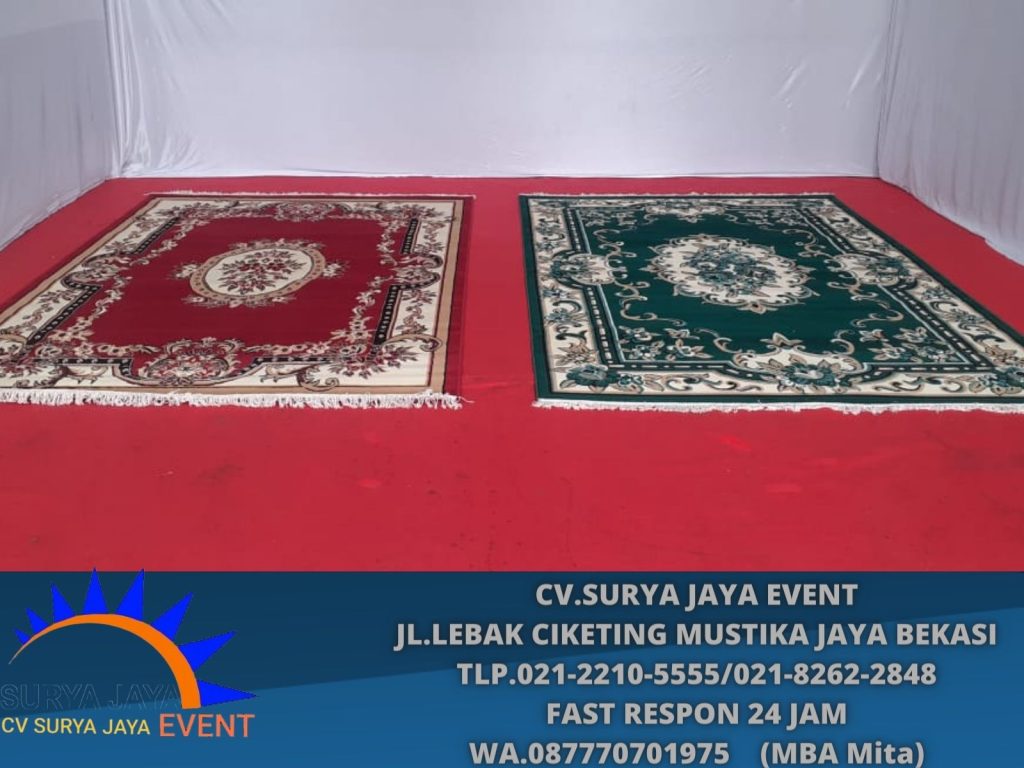 Menyewakan Karpet Permadani Untuk Acara Ramadhan Pusat Bekasi