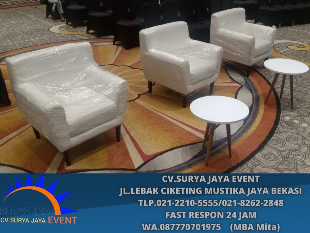 Sewa Sofa Scandinavia Putih Bersih Panjaringan Jakarta