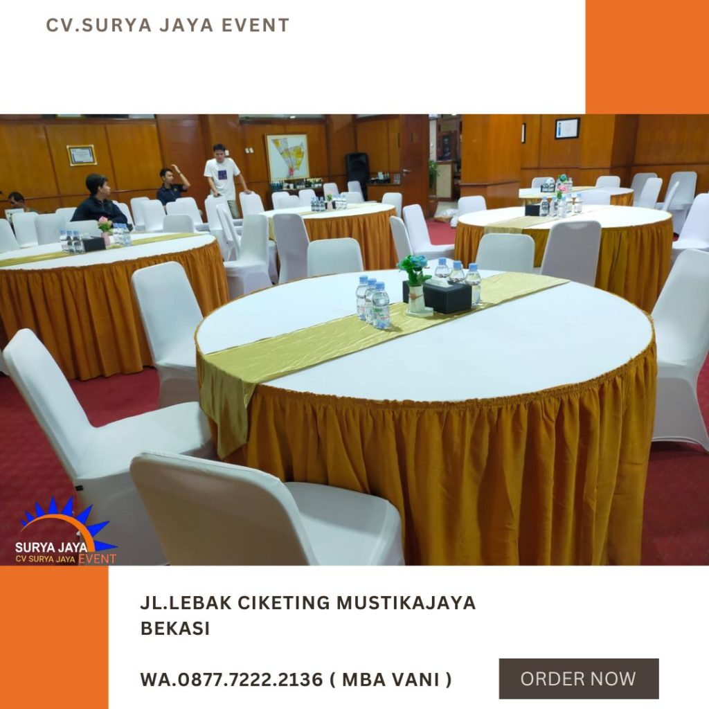 Sewa Meja Kursi Untuk Event Indoor Area Jakarta