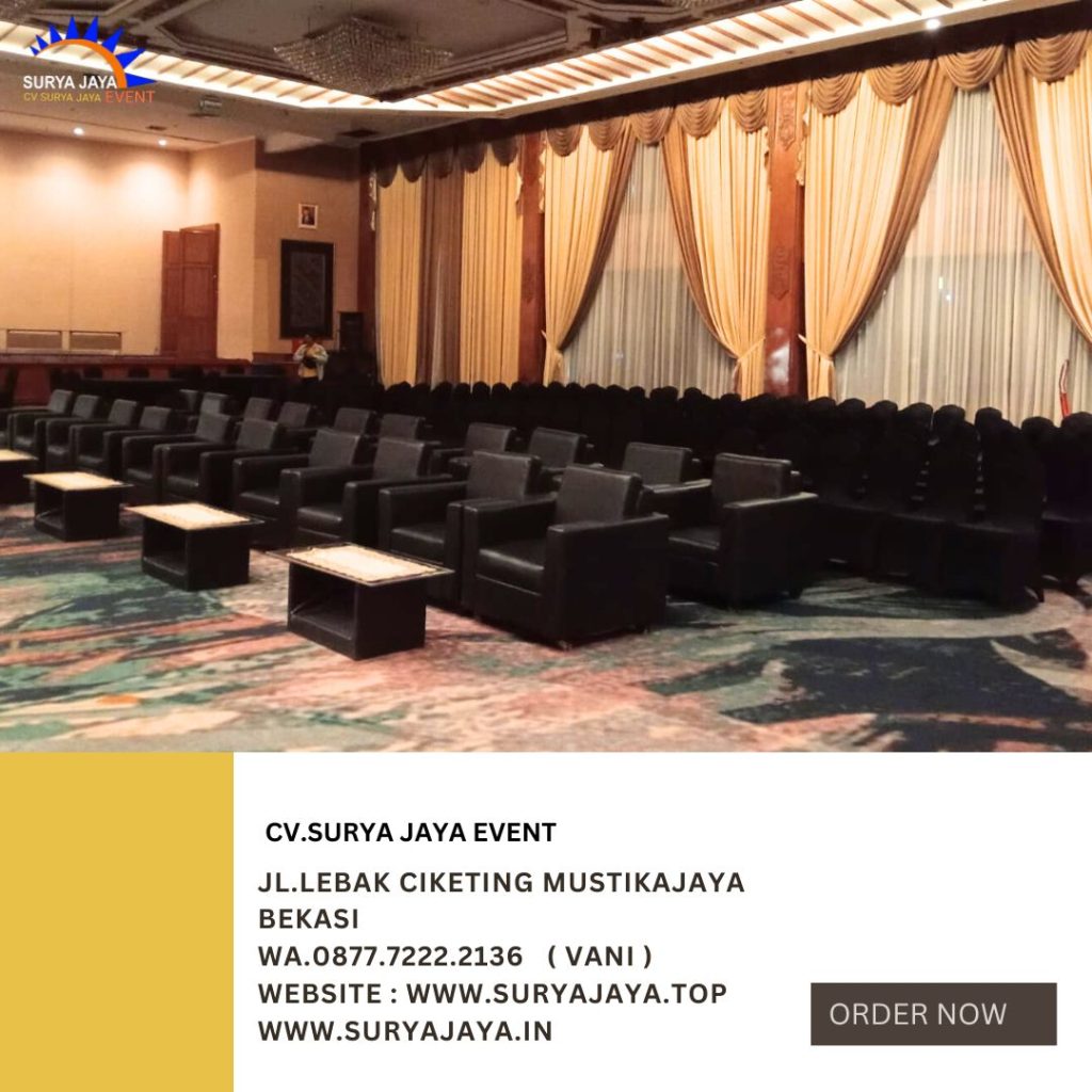 Sewa Sofa Hitam Dan Kursi Futura Cover Hitam Set Meja Kaca Di Jakarta