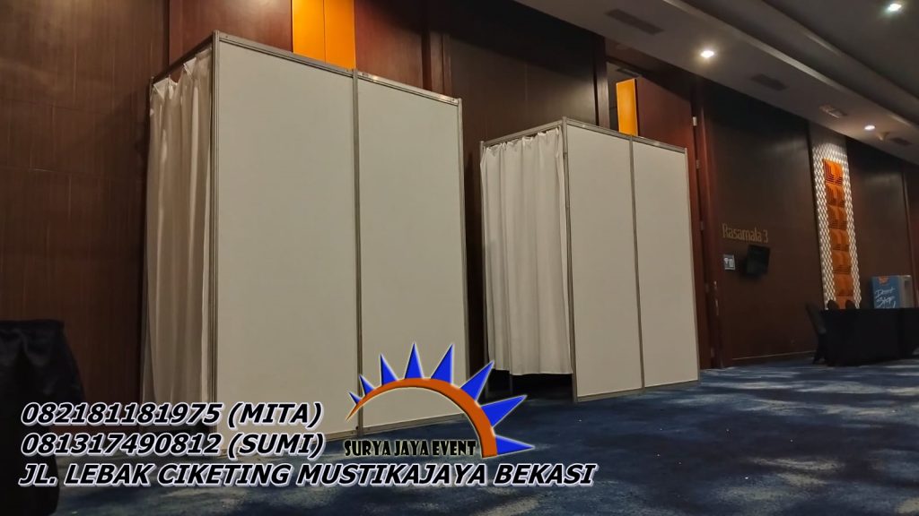 Pusat Sewa Partisi Lengkap Warna Hitam Dan Putih Jakarta