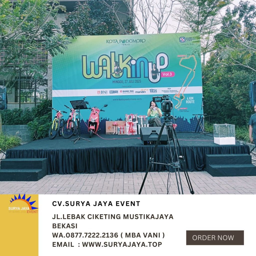Sewa Panggung Dan Backdrop Event Out Door Jakarta
