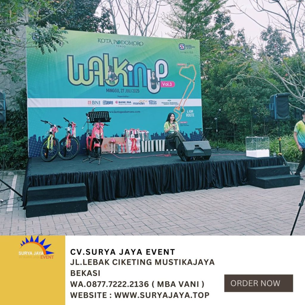 Sewa Panggung Dan Backdrop Event Out Door Jakarta