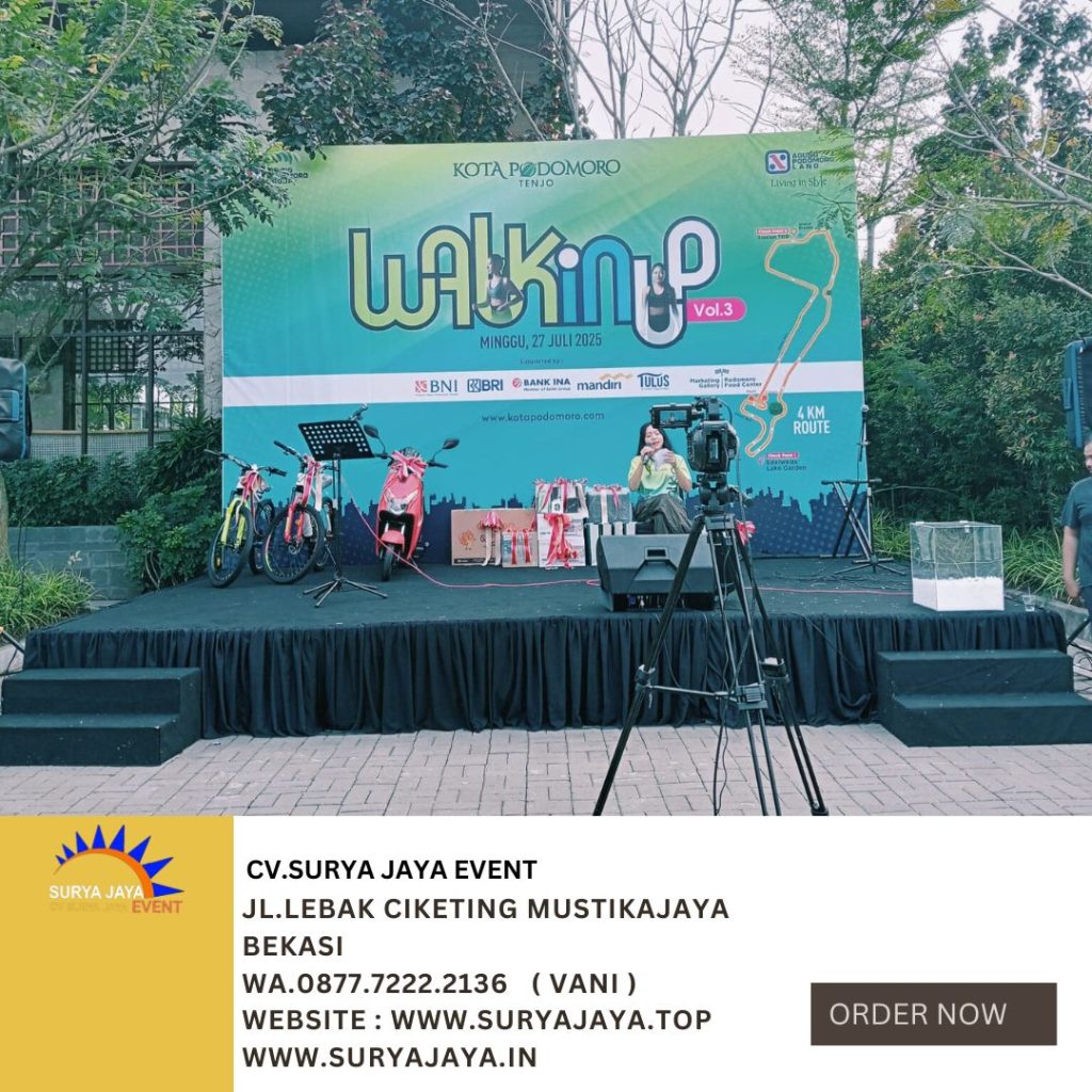 Sewa Panggung Dan Backdrop Event Out Door Jakarta