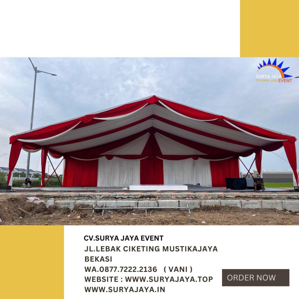 Layanan Sewa Alat Pesta Tenda Meja Kursi Panggung Backdrop jakarta