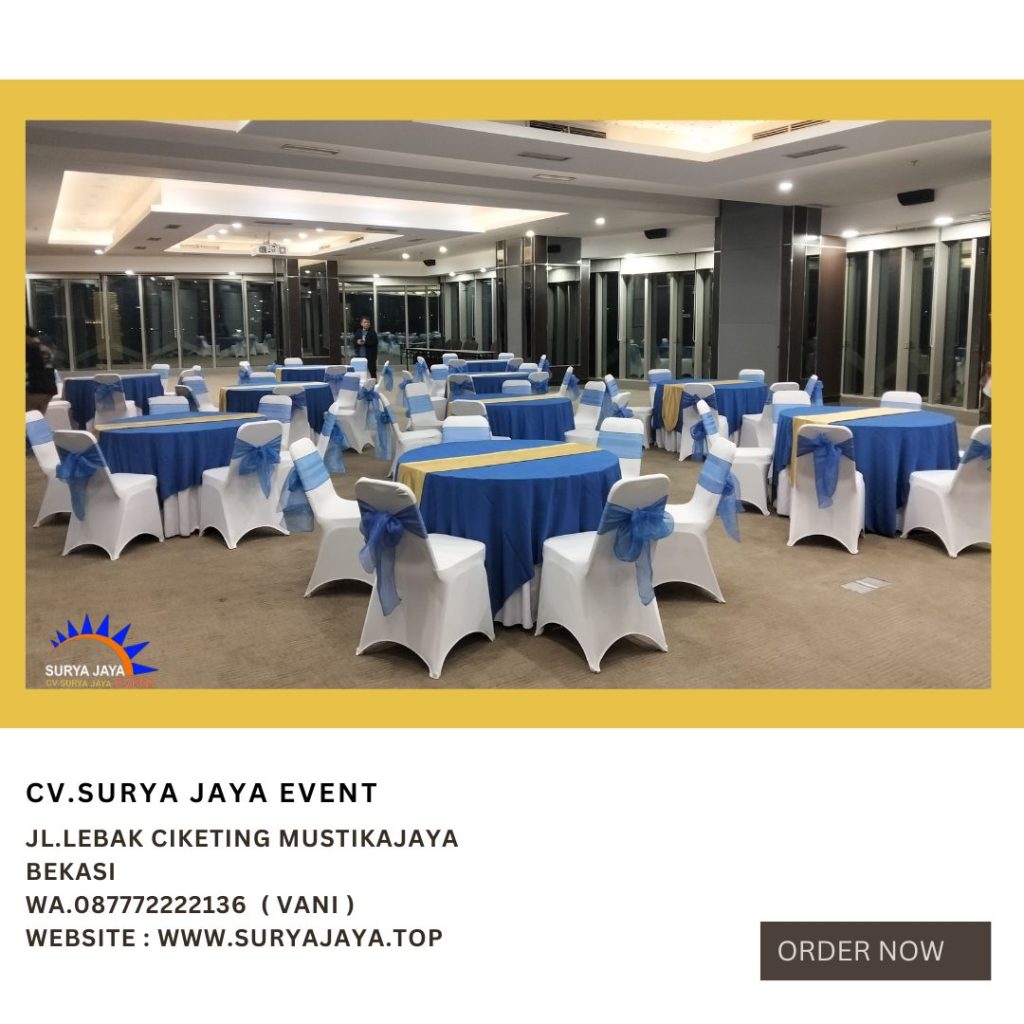 Layanan Sewa Alat Pesta Tenda Meja Kursi Panggung Backdrop jakarta