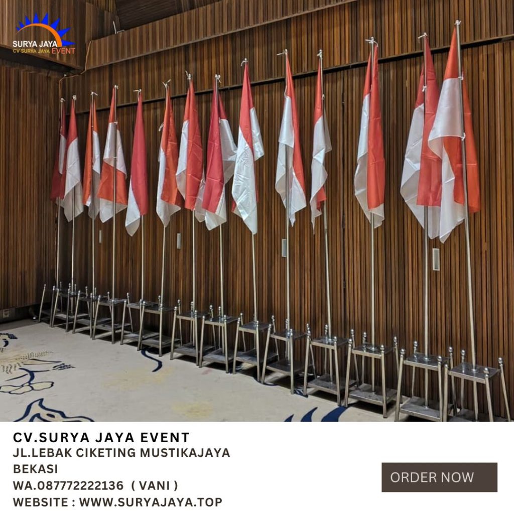 Rental Tiang Pataka Atau Bendera Type VIP Stainless Bogor