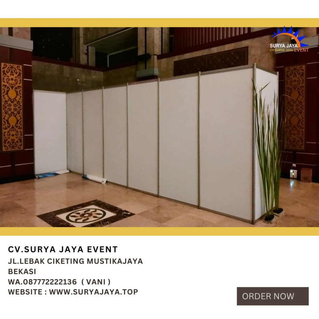 Sewa Partisi Ruang Dan Partisi Skat Putih Jakarta