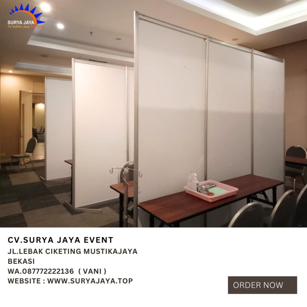 Sewa Skat Partisi Dan Ruang Partisi Putih jakarta