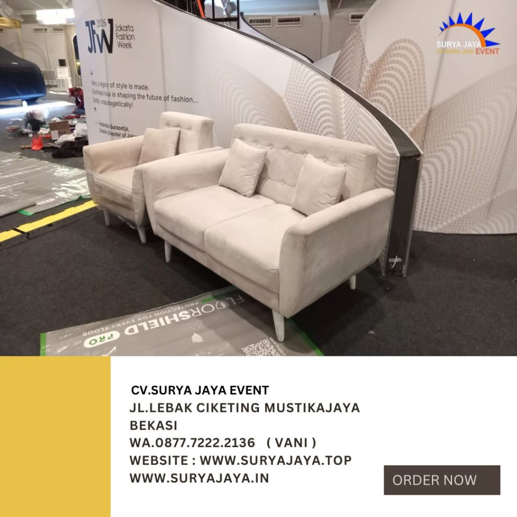Pusat Sewa Sofa Bludru Jakarta