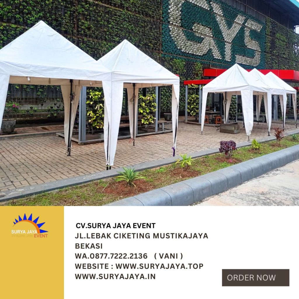 Sewa Tenda Bazar Event Garuda Yamato Steel Cikarang