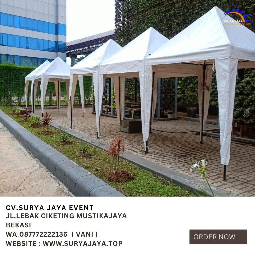 Sewa Tenda Bazar Event Garuda Yamato Steel Cikarang