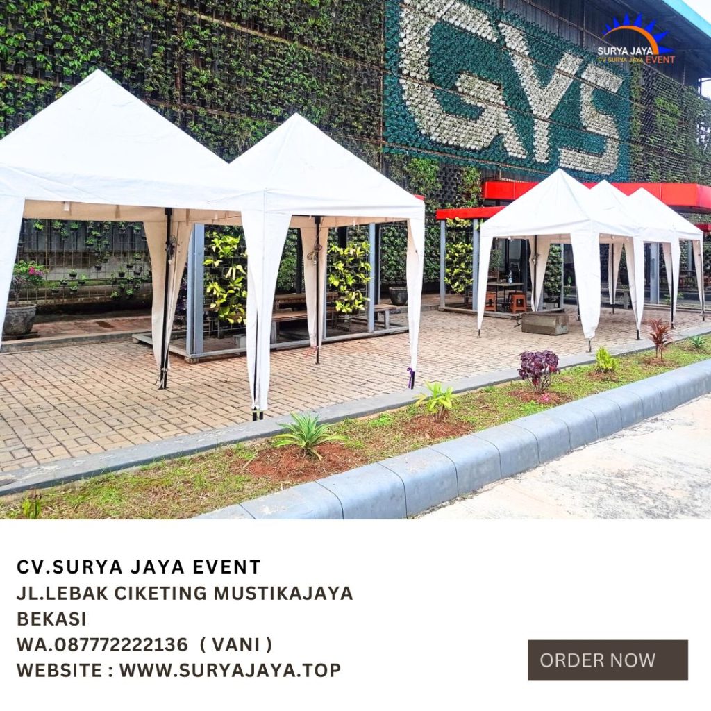 Sewa Tenda Bazar Event Garuda Yamato Steel Cikarang