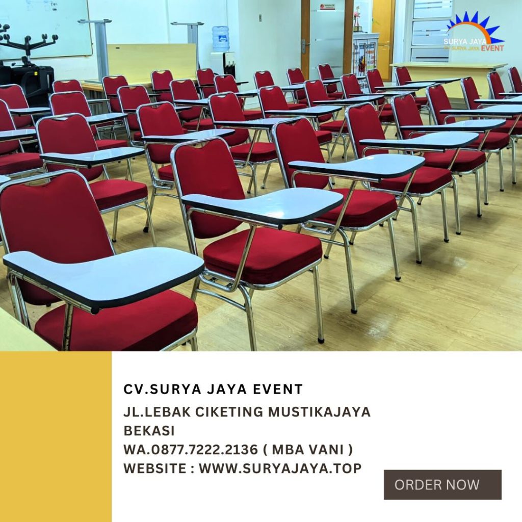 Vendor Sewa Kursi Test Stainless Busa Merah Jakarta