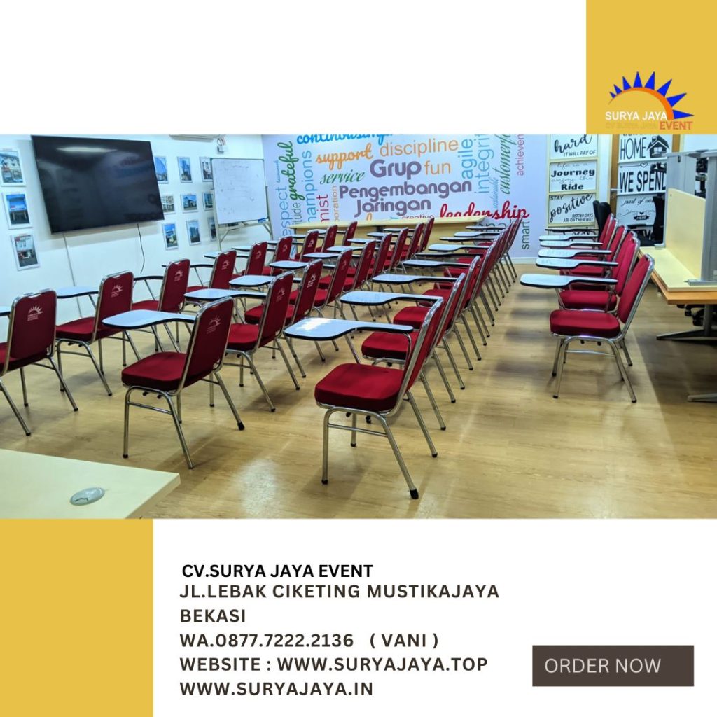 Vendor Sewa Kursi Test Stainless Busa Merah Jakarta