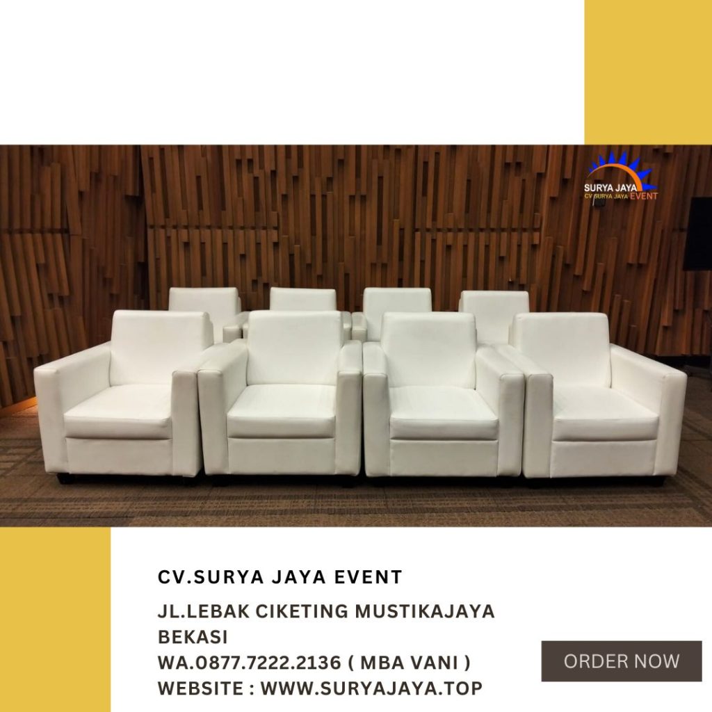 Pusat Sewa Sofa Putih Area PIK2