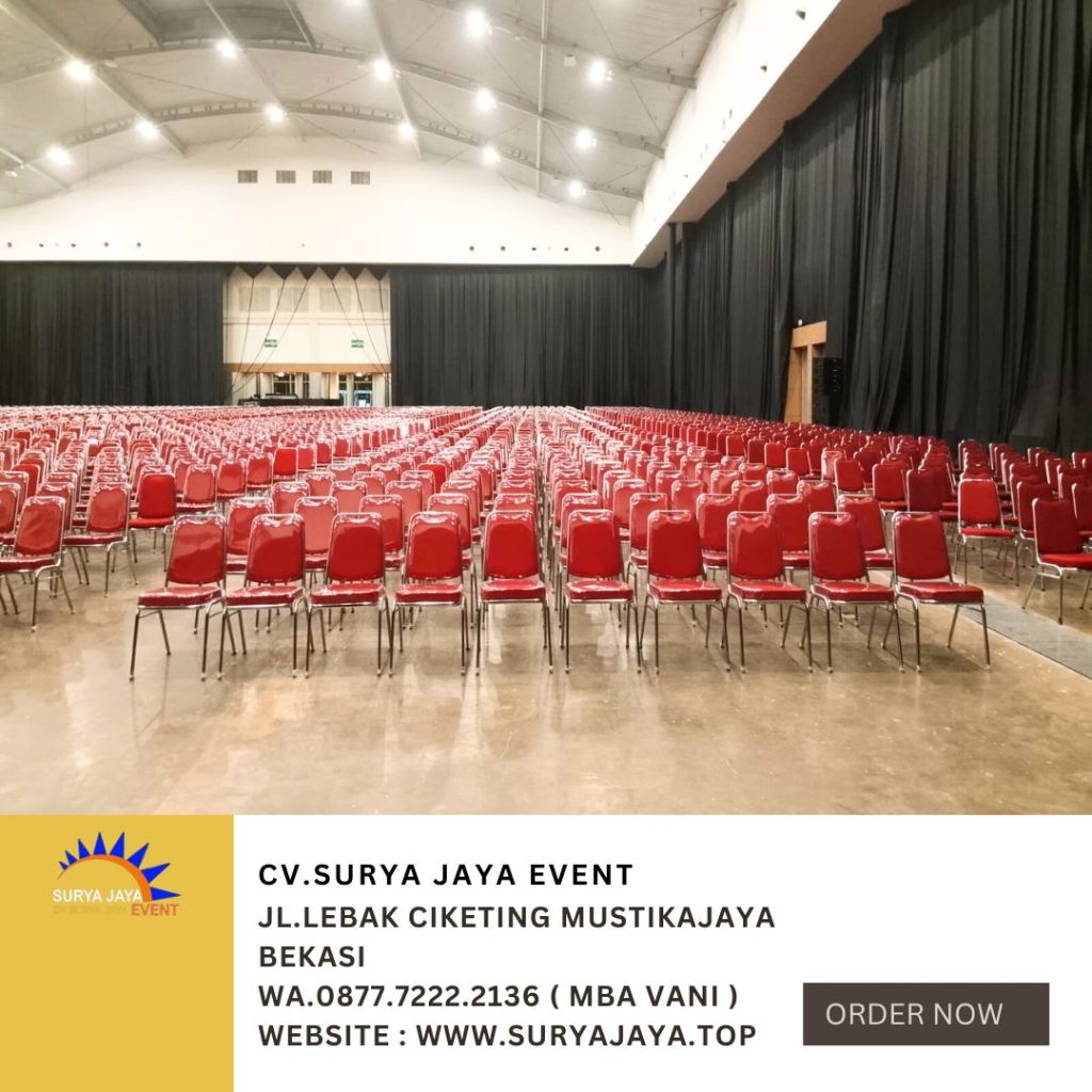 Rental Kursi Event Type Susun Futura Polos Event PIK 2