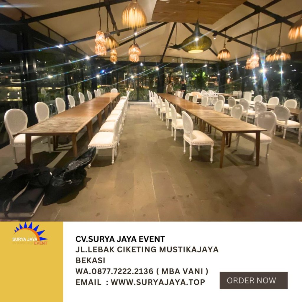 Sewa Kursi Royal Rafles Putih Event Plataran kota Senayan Jakarta Pusat