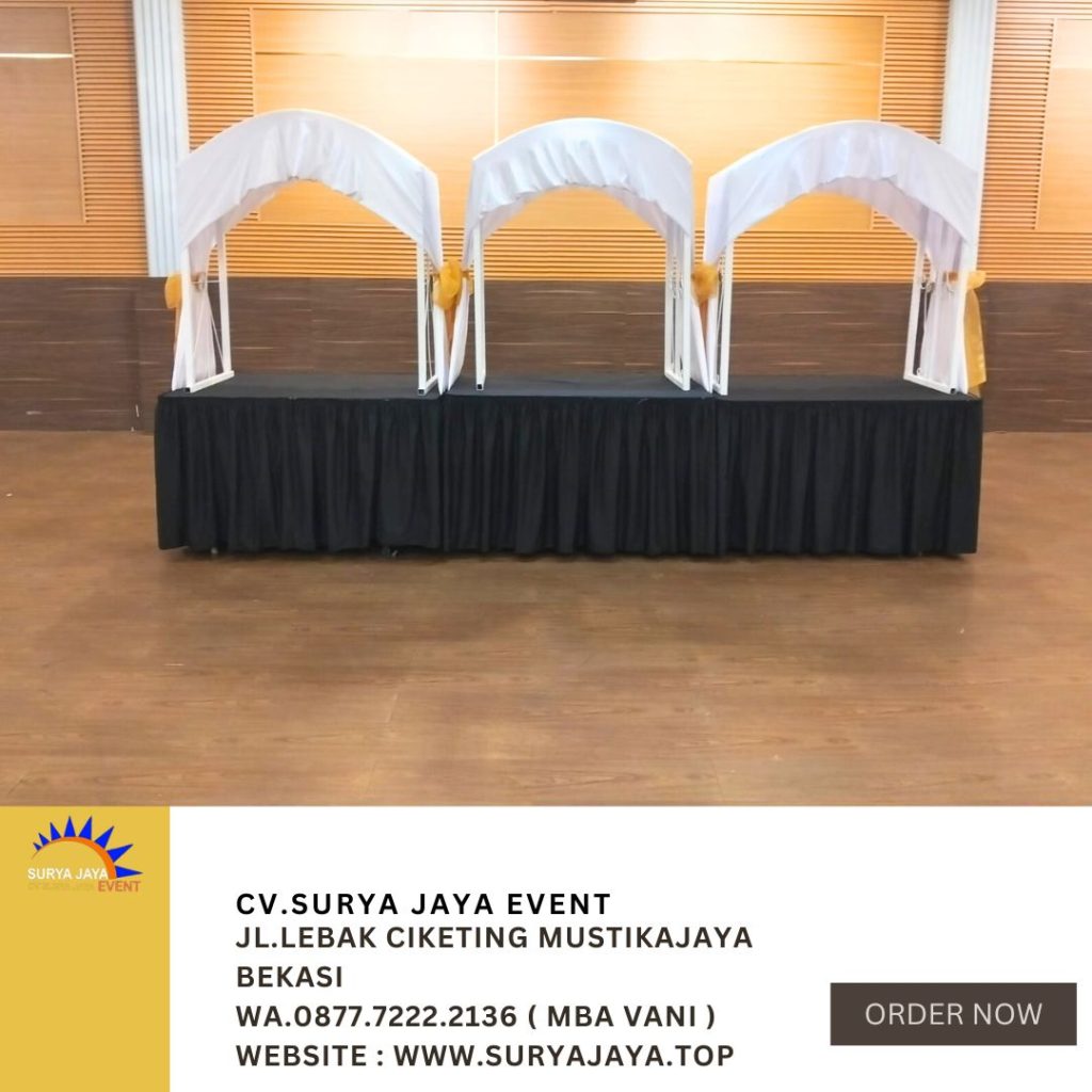Sewa Meja Stand Makanan Atau Meja Gubukan Area Bekasi