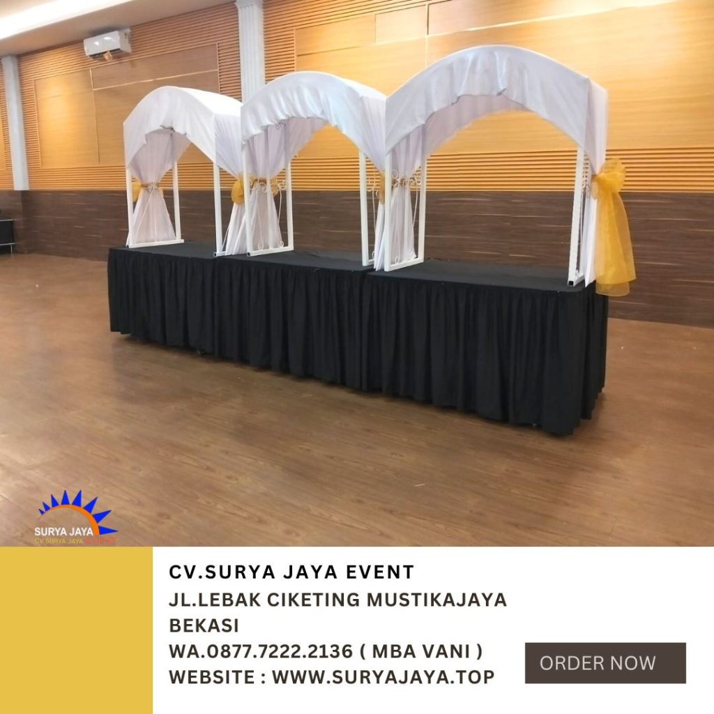 Sewa Meja Stand Makanan Atau Meja Gubukan Area Bekasi