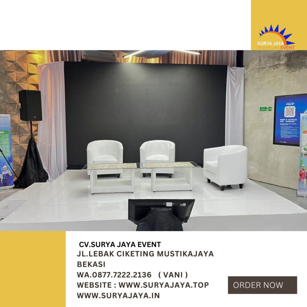 Sewa Sofa Type Oval Warna Putih Area Jakarta