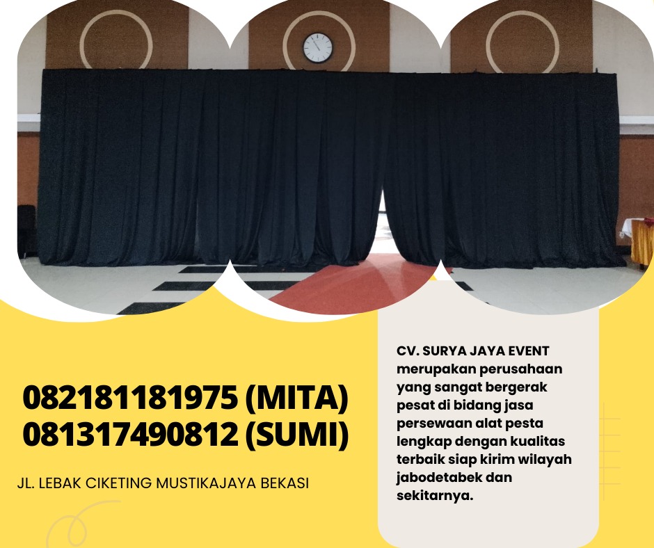 MENYEWAKAN TIRAI BLACK LOTTO AREA BOGOR