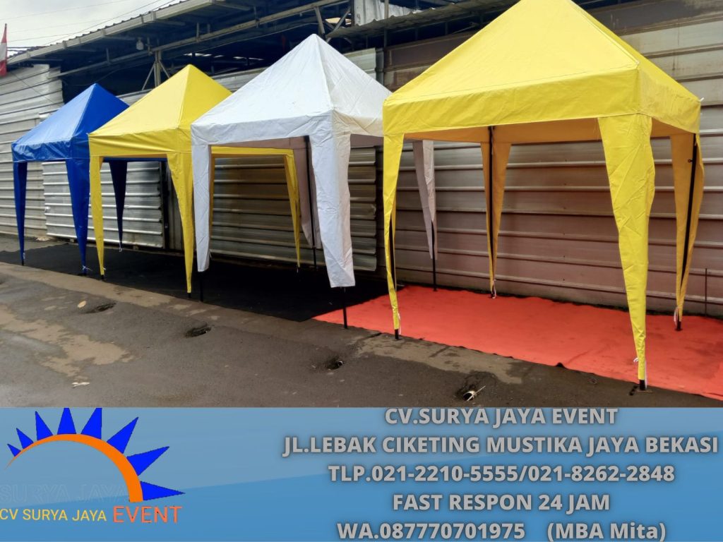 Rental Tenda Aneka Warna Dan Model Dekorasi Area Bekasi
