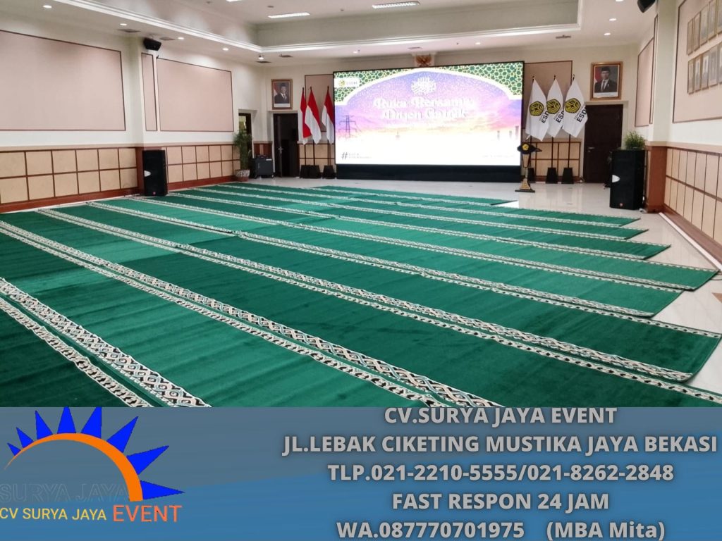 Sewa Karpet Sajadah Area Kuningan Jaksel