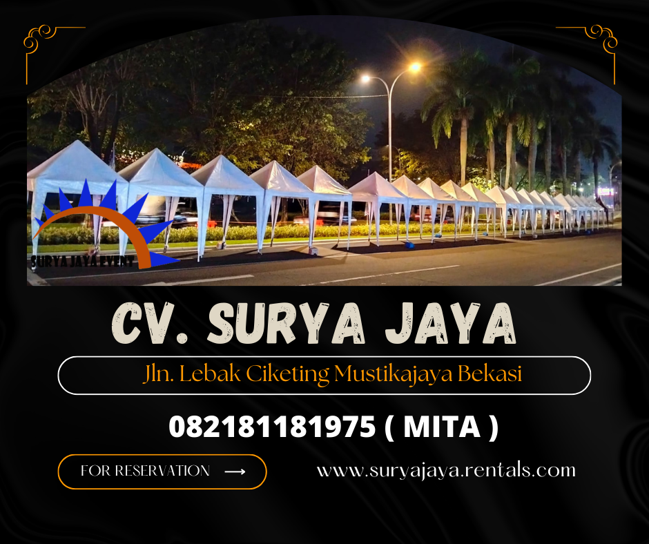 Rental Tenda Bazar Ramadhan Tersedia Aneka Jenis Tenda Jakarta