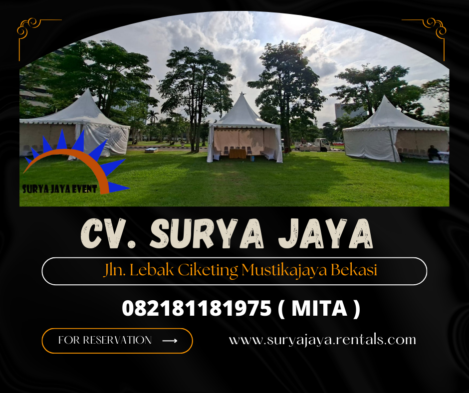 GUDANG SEWA TENDA SARNAFIL EVENT RAMADHAN DI JAKARTA 