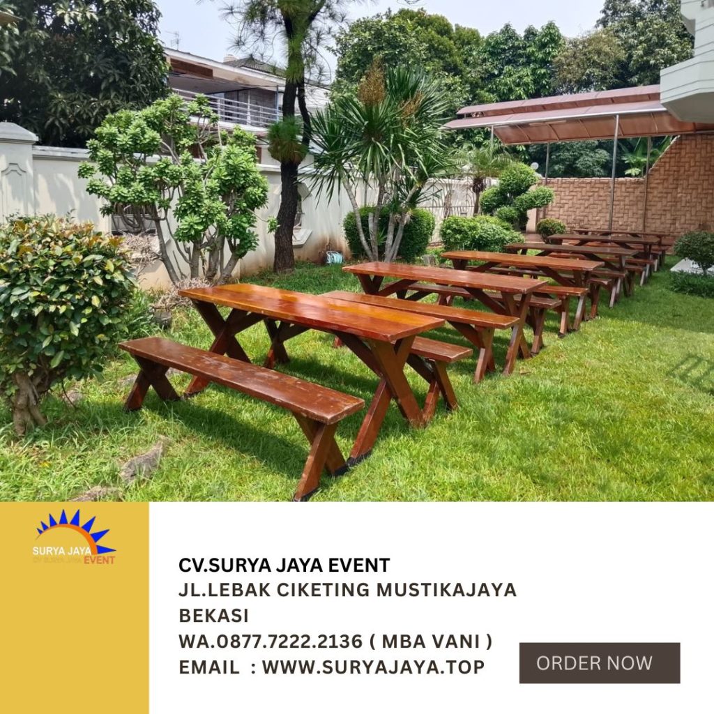 Sewa Meja Kursi Taman Extra Event Sunter Jakarta Utara