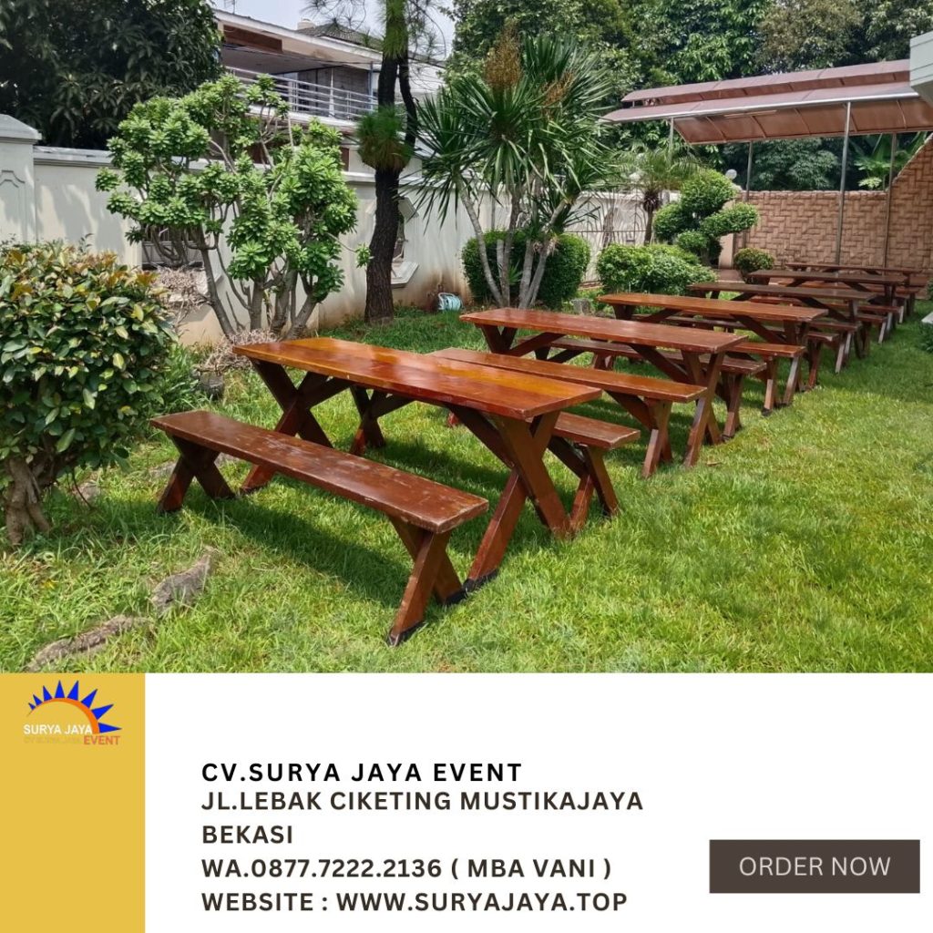 Sewa Meja Kursi Taman Extra Event Sunter Jakarta Utara