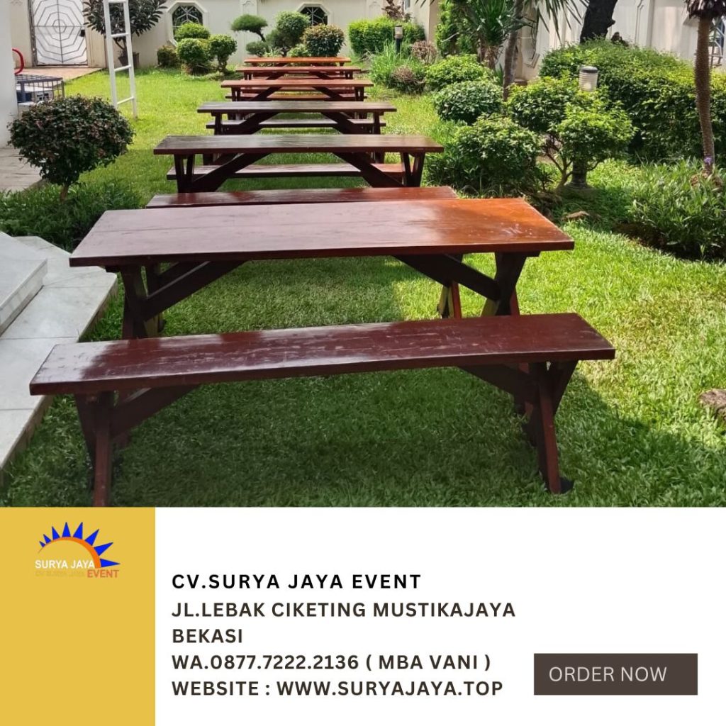 Sewa Meja Kursi Taman Extra Event Sunter Jakarta Utara