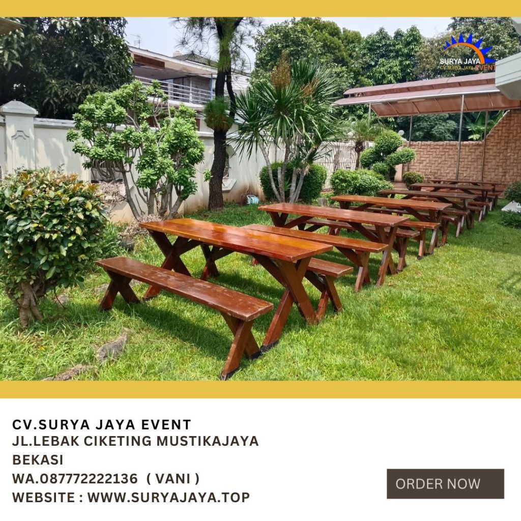Sewa Meja Kursi Taman Extra Event Sunter Jakarta Utara