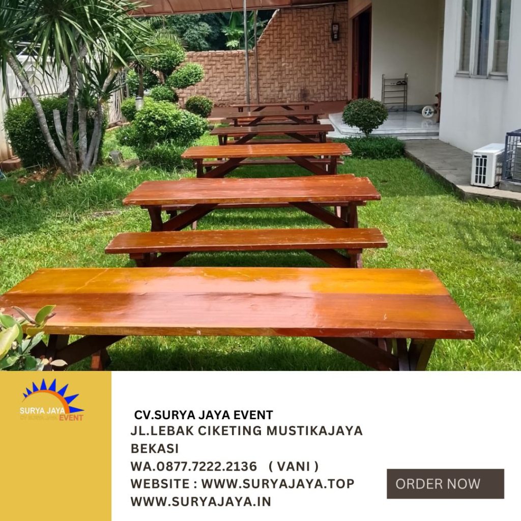 Sewa Meja Kursi Taman Extra Event Sunter Jakarta Utara