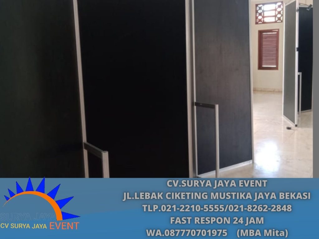 Rental Partisi Skat Ruangan Dan Backdrop Area Jakarta