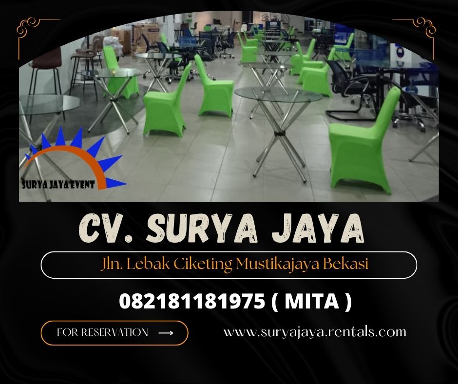 DISEWAKAN KURSI FUTURA COVER HIJAU MEWAH AREA JAKARTA