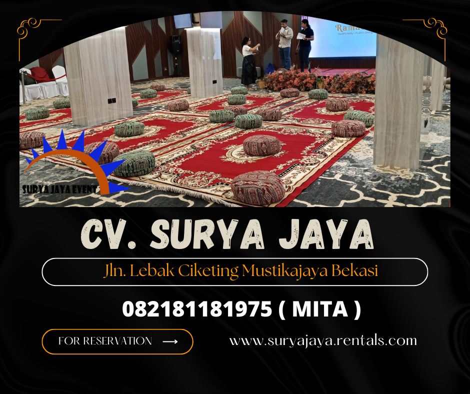 MENYEWAKAN  KARPET PERMADANI EXLUSIVE AREA JAKARTA