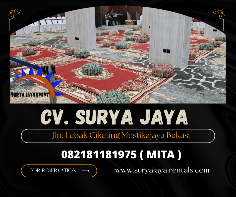 MENYEWAKAN  KARPET PERMADANI EXLUSIVE AREA JAKARTA