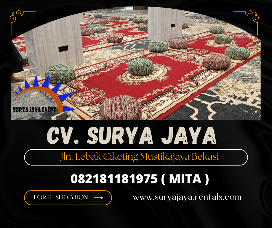 MENYEWAKAN  KARPET PERMADANI EXLUSIVE AREA JAKARTA