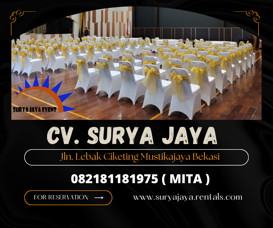 RENTAL KURSI FUTURA COVER HARGA EKONOMIS WILAYAH JAKARTA  