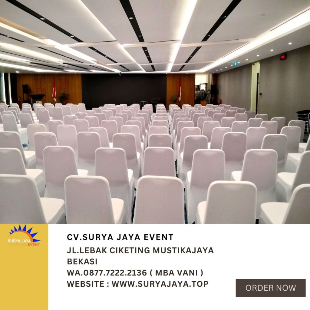 Sewa Kursi Futura Cover Putih Di Jakarta Layanan Siap Antar Jemput