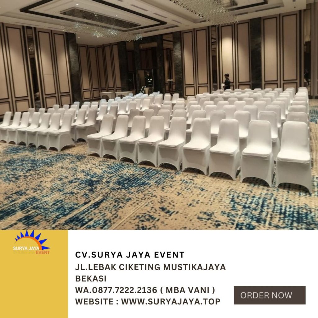 Sewa Kursi Futura Cover Putih Di Jakarta Layanan Siap Antar Jemput