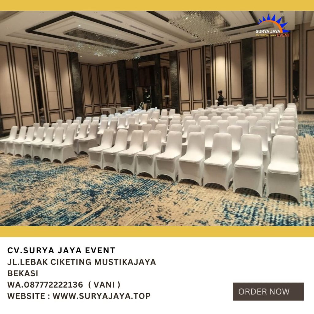 Sewa Kursi Futura Cover Putih Di Jakarta Layanan Siap Antar Jemput