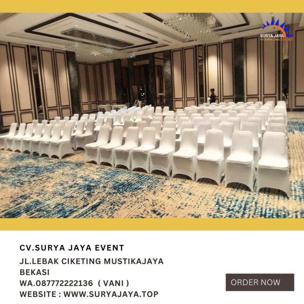 Sewa Kursi Futura Cover Putih Di Jakarta Layanan Siap Antar Jemput