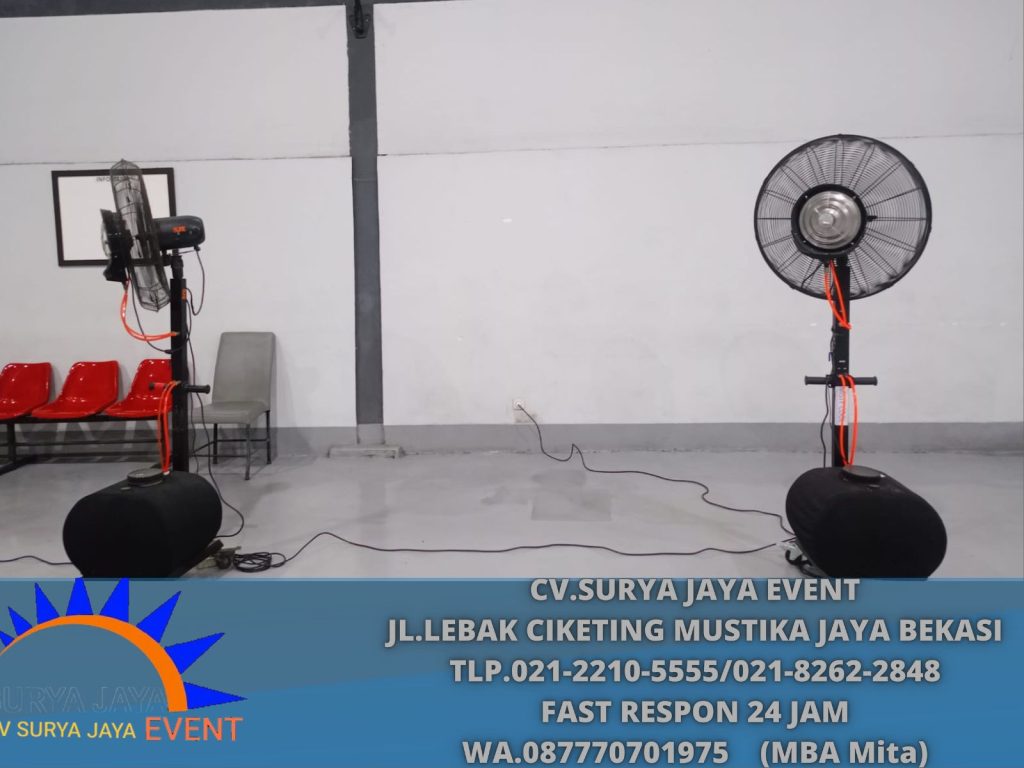 Rental Tenda Bazar Dan Misty Fan Cirenden Tangerang