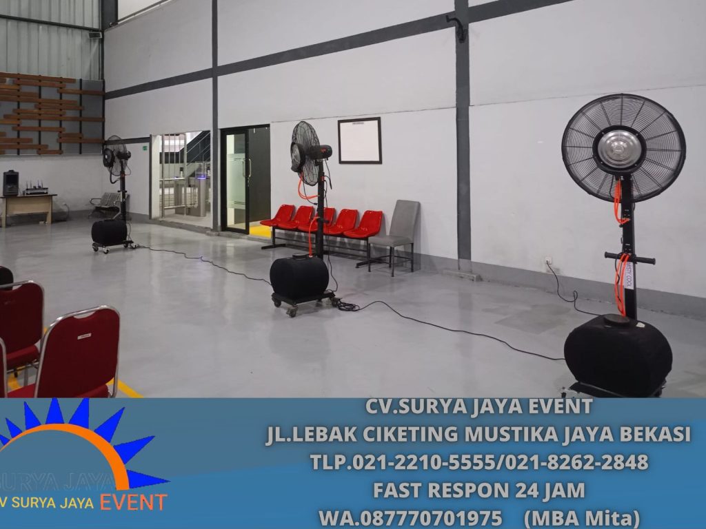 Rental Tenda Bazar Dan Misty Fan Cirenden Tangerang